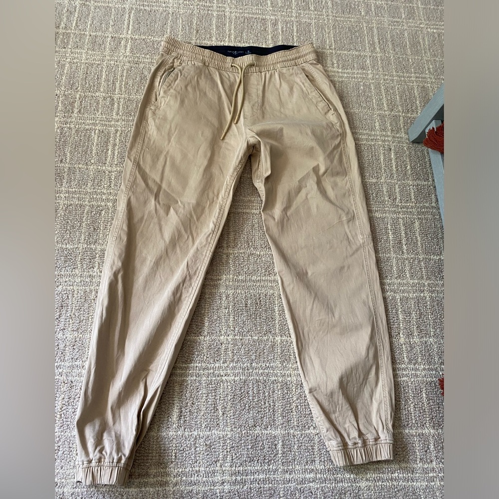 Men's Abercrombie & Fitch Tan Jogger Pants